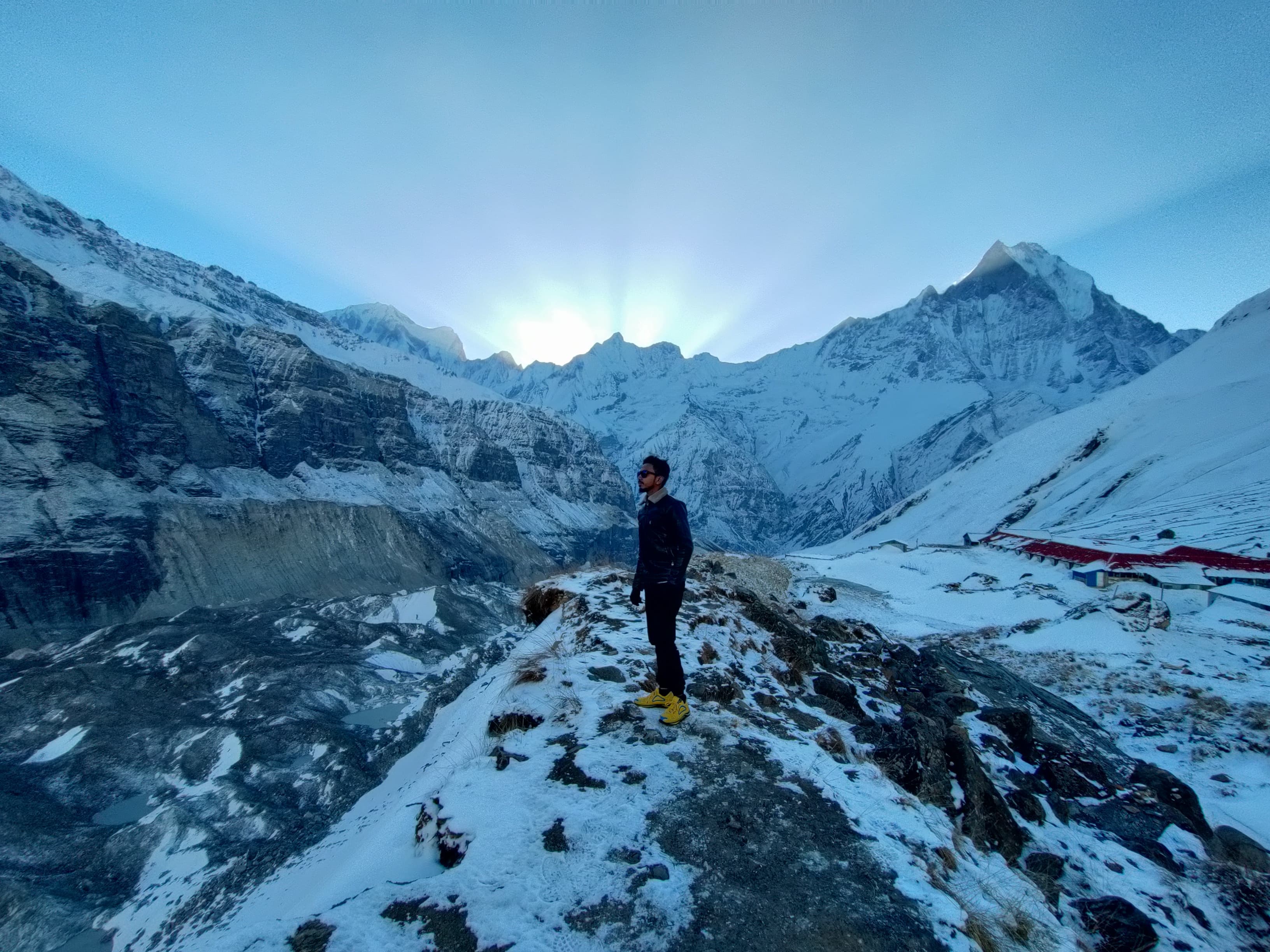 Sunrise From Base Camp